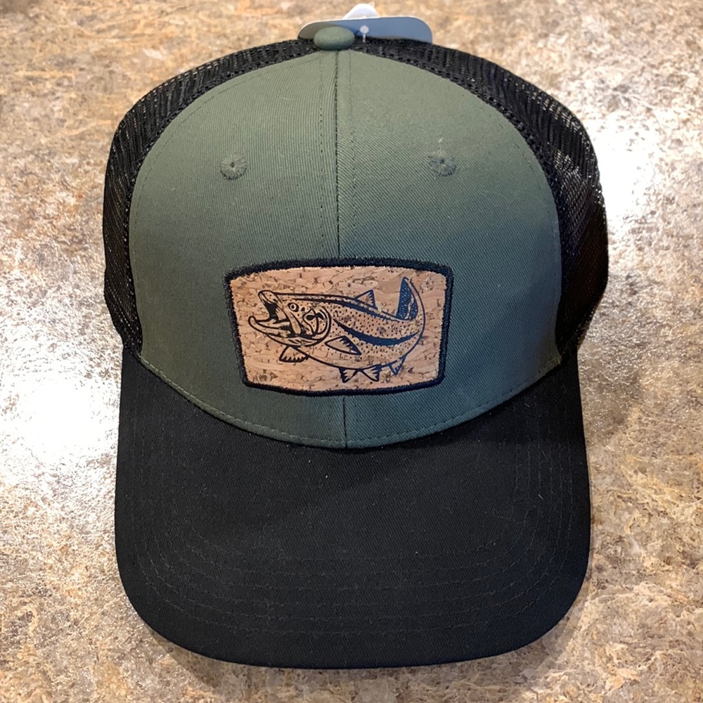 Baseball Cap with Fish